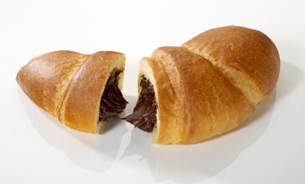 Croissant au chocolat