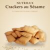 Crackers riche en protéine sans sucre adapté à la perte de poids, sportif et stabilisation
