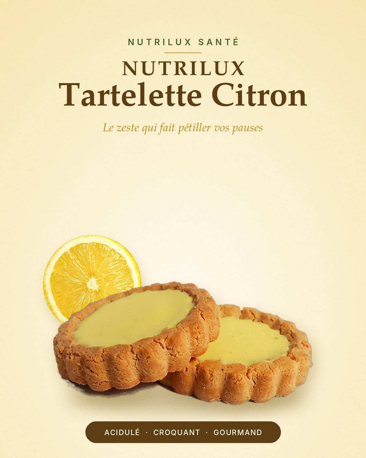 Tartelette au citron