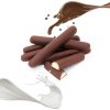 Biscuit doigt recouvert de chocolat, riche en protéines et sans sucre pour maigrir