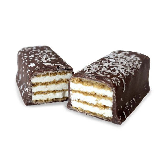 Barre gaufrette noix de coco chocolat au lait pour maigrir