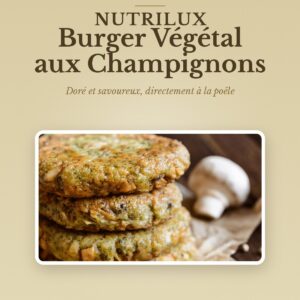 Burger Végétal aux Champignons