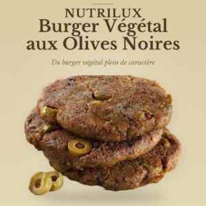 Burger Végétal aux Olives Noires